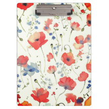 青と赤の水色の花