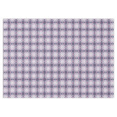 青と赤の絞り染めパターン テーブルクロス (正面(横))