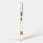 青と赤の花、赤、あなたの名前 SAMSUNG GALAXYケース (右側面)