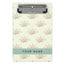 青と赤の花、青、あなたの名前