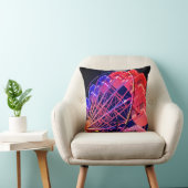 青と赤の観覧車 クッション (椅子)