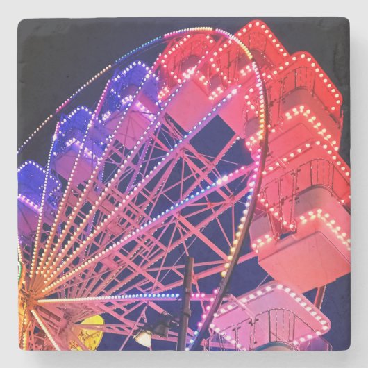 青と赤の観覧車 ストーンコースター (正面)