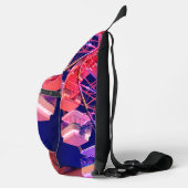 青と赤の観覧車 スリングバッグ (右)