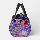 青と赤の観覧車 ダッフルバッグ (右)