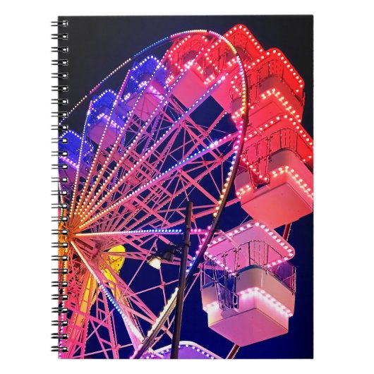 青と赤の観覧車 ノートブック (正面)