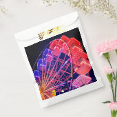 青と赤の観覧車 フェイバーバッグ (封をした状態)