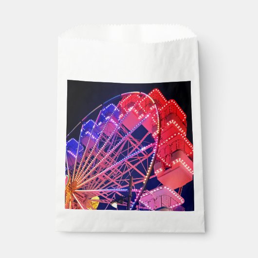 青と赤の観覧車 フェイバーバッグ (正面)