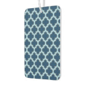 青と赤の青のトレリス、ラティス、クローバー カーエアーフレッシュナー (左)