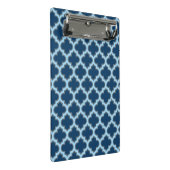 青と赤の青のトレリス、ラティス、クローバー ミニクリップボード (アングル)