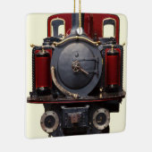 青と赤 セラミックオーナメント (右)