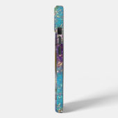 青と金が輝く魔法の蝶 Case-Mate iPhoneケース (裏面 / 左)