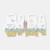 青と金ゴールドが一度だけ時間にプリンセス優先ボックス フェイバーボックス (折り畳みなし)