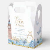 青と金ゴールドが一度だけ時間にプリンセス優先ボックス フェイバーボックス (オープン)