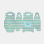 青と金ゴールドのいかり優先ボックス フェイバーボックス (折り畳みなし)