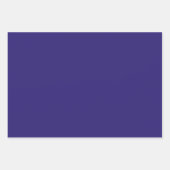 青と金ゴールドのフルーアデリス ラッピングペーパーシート (正面3)