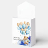 青と金ゴールドの赤王室のちゃんシャワーを待つ フェイバーボックス (オープン)