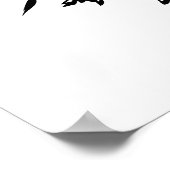 青と金ゴールドを引き裂くバレーボール ポスター (角)