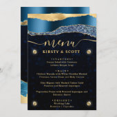 青と金ゴールドグラムティアーズ結婚《写真》ぼけ味 メニュー (正面/裏面)