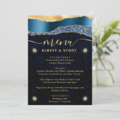 青と金ゴールドグラムティアーズ結婚《写真》ぼけ味 メニュー (スタンド正面)