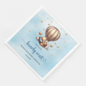 青と金ゴールドテディベアを待つことができる (コーナー)