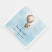 青と金ゴールドテディベアを待つことができる (コーナー)