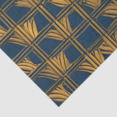 青と金ゴールドパターンの切り離し 薄葉紙 (詳細)