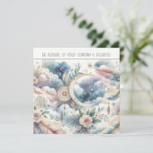 青と金ゴールド天月夢捕手結婚の 招待状 (スタンド正面)