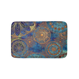 青と金ゴールド天風呂マットのカスタム色 バスマット