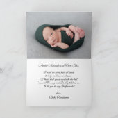 青と金ゴールド水彩のゴッドペアルズ提案 カード (内部)