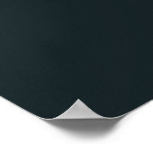 青と金ゴールド華美が ポスター (角)