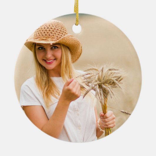 青と金ゴールド20xxの大学院写真 セラミックオーナメント (裏面)