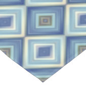 青と金ゴールド テーブルクロス (アングル)