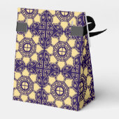 青と金ゴールド フェイバーボックス (裏面サイド)