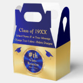 青と金ゴールド、ユニーククラス懇親会の好意、ボックス フェイバーボックス (オープン)