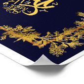 青と金色のモハメド（ソー） ポスター (角)