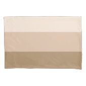 青と銀の幾何学的ジグザグ 枕カバー (正面左)