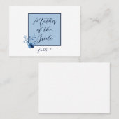 青と青と花の花 プレイスカード (正面/裏面)