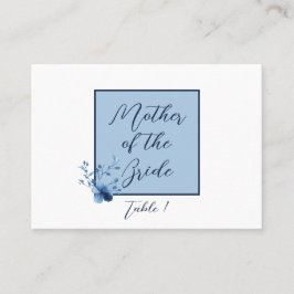 青と青と花の花 プレイスカード