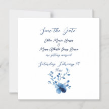 青と青と花の花