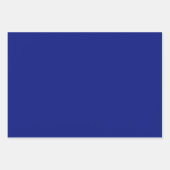 青と黄のタータンチェック格子 ラッピングペーパーシート (正面2)