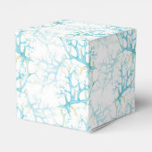 青と黄の海藻と珊瑚航海の フェイバーボックス (裏面サイド)