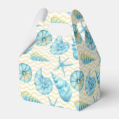 青と黄の海藻と珊瑚航海の フェイバーボックス (裏面サイド)