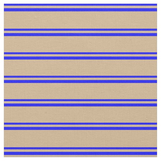 青と黄の色の線のパターン ファブリック (クローズアップ)