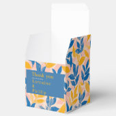 青と黄の葉植物学結婚の感謝してい君 フェイバーボックス (オープン)