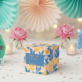 青と黄の葉植物学結婚の感謝してい君 フェイバーボックス