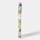 青と黄色のいたずらな花のモノグラム Case-Mate iPhoneケース (裏面 / 右)