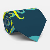 青と黄色のタコ;オレンジヒトデ;青と緑 ネクタイ (ロール)