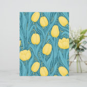 青と黄色のチューリップ (スタンド正面)