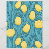 青と黄色のチューリップ (正面)