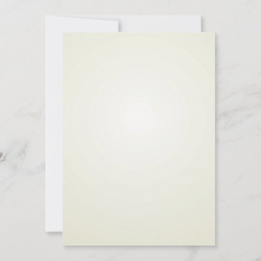 青と黄色のバードケージブライダルシャワーの招待 招待状 (裏面)